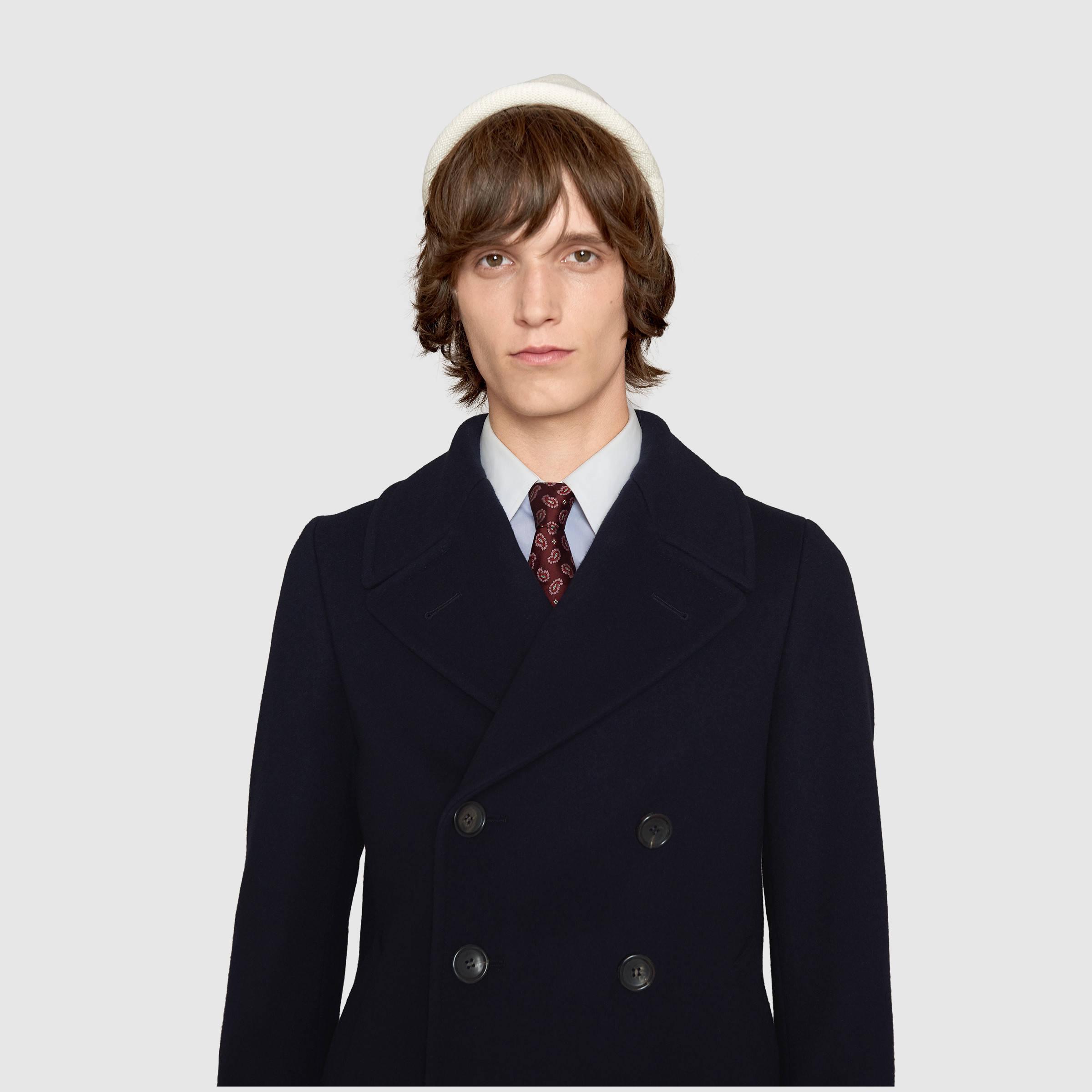 Gucci Wool Cashmere Jacket in Blue for Men | Lyst UK Gucci Wool Cashmere Jacket in Blue for Men | Lyst UK